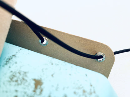Vegan leather　Silver