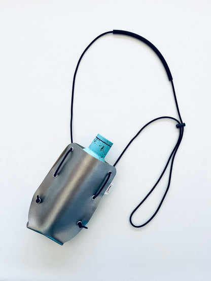 Vegan leather　Silver