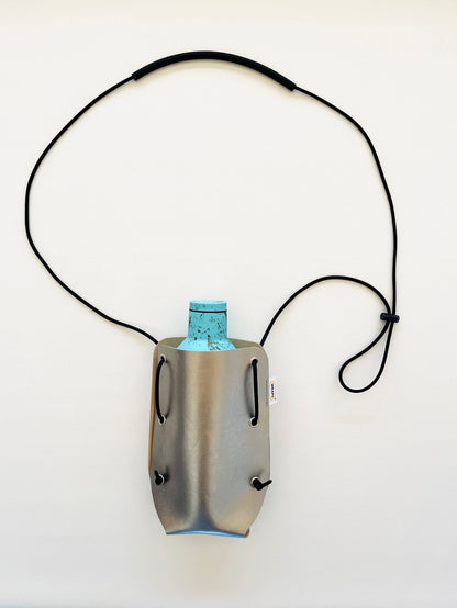 Vegan leather　Silver