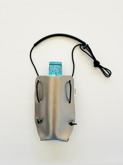 Vegan leather　Silver