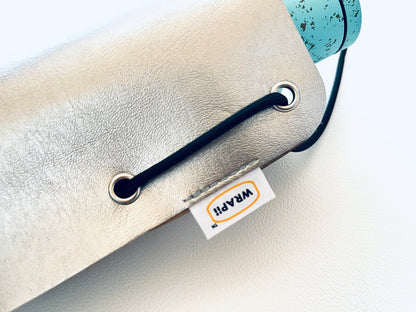 Vegan leather　Silver